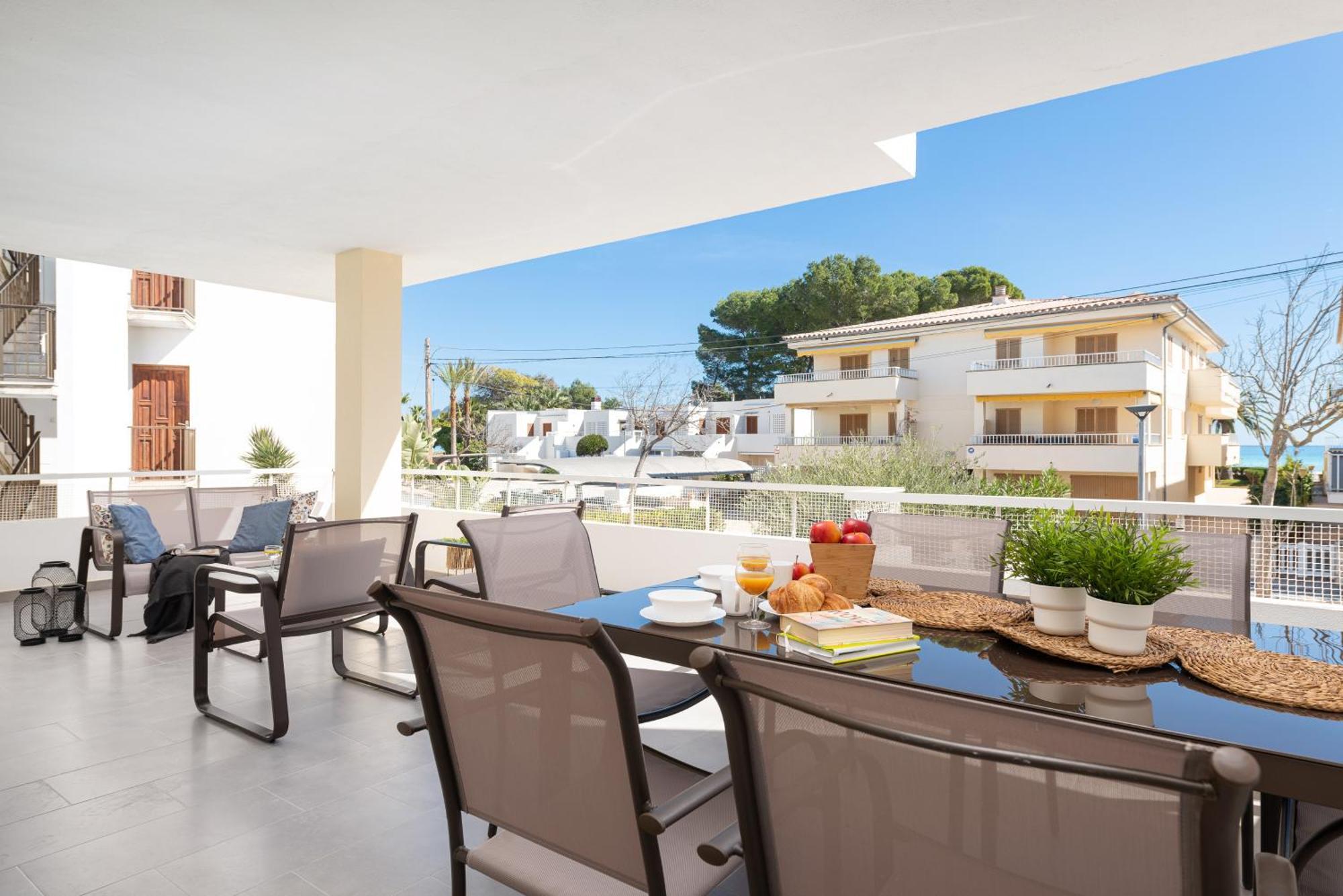 Apartamento Concha junto a playa, CLAVELLS 1 1ER D Alcúdia Exterior foto